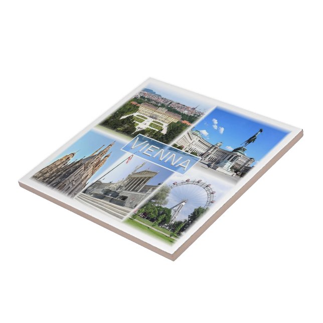 zAT005 VIENNA, Austria, Europe, Tile (Side)