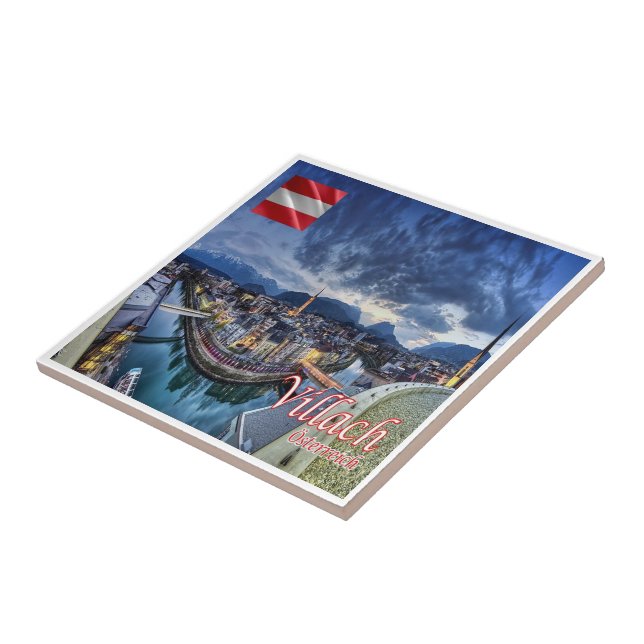 zAT010 VILLACH Austria, Tile (Side)