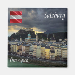 zAT013 SALZBURG Austria - Fridge Magnet