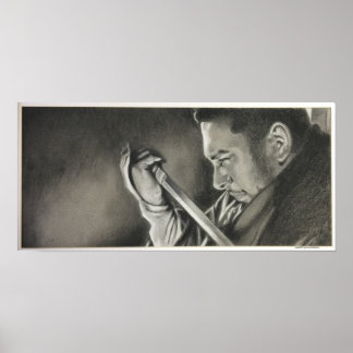 Zatoichi, the blind swordsman poster