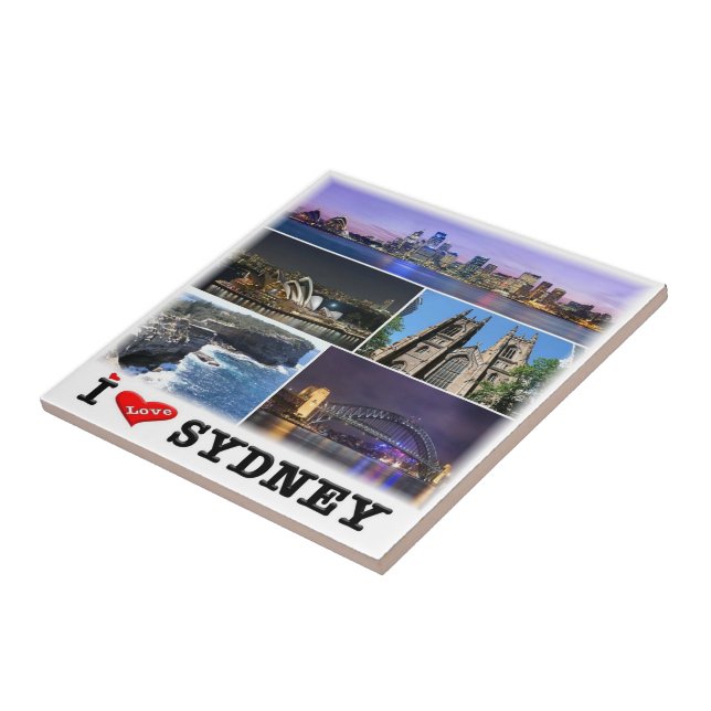 zAU014 SYDNEY, Mosaic, Australia, Oceania, Tile (Side)
