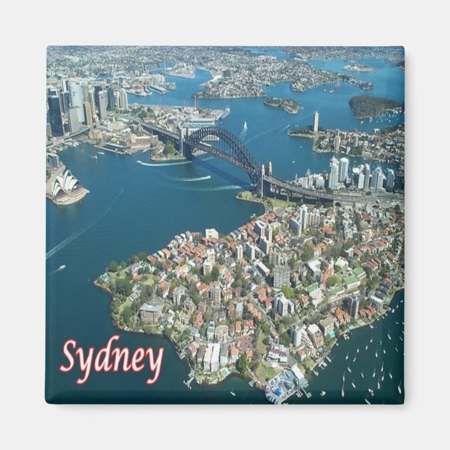 zAU018 SYDNEY, Australia, Oceania, Fridge  Magnet (Front)