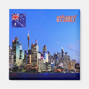 zAU029 SYDNEY, Australia, Oceania, Fridge Magnet