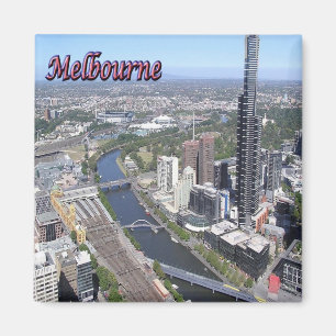 zAU043 MELBOURNE, Australia, Oceania, Fridge Magnet