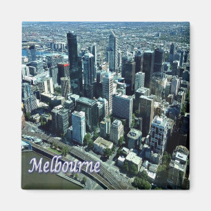 zAU049 MELBOURNE, Australia, Oceania, Fridge Magnet