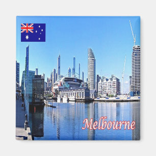 zAU051 MELBOURNE, Australia, Oceania, Fridge Magnet