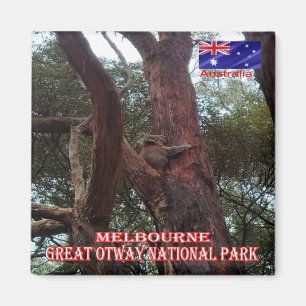 zAU075 MELBOURNE, Great Otway N.P. Fridge Magnet