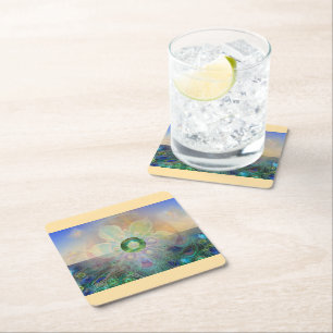 Zauber - square paper coaster