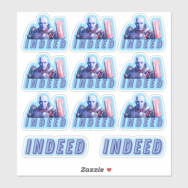 Zavala Indeed Sticker Sheet (Sheet)