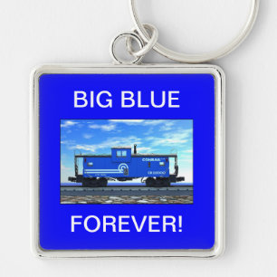 ZAZ420 Blue Caboose Keychain