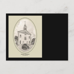 ZAZ435 Kirtland Temple #2 Postcard