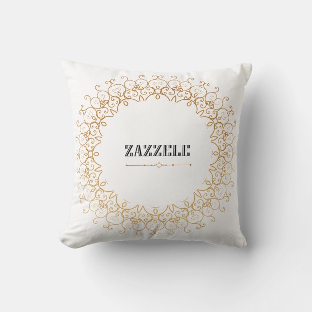 ZAZZELE THROW PILLOW (Front)