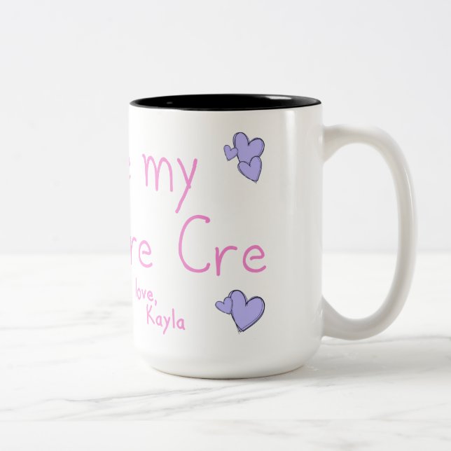 Zazzi Two-Tone Coffee Mug (Right)