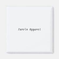 Zazzle Apparel draught magnet