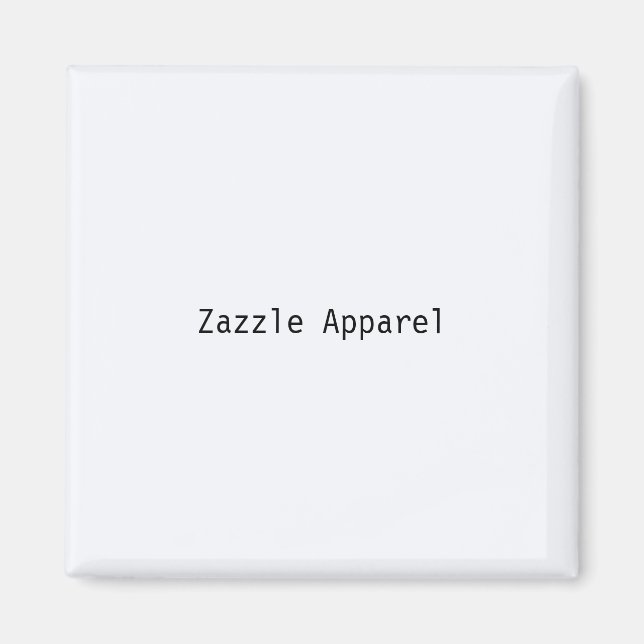 Zazzle Apparel draught magnet (Front)