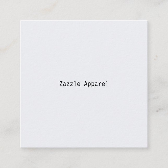 Zazzle Apparel EFF1 carte de brouillon (Devant)