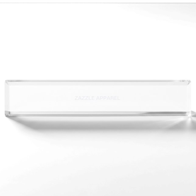 Zazzle Apparel Variety draught name plate (Front)