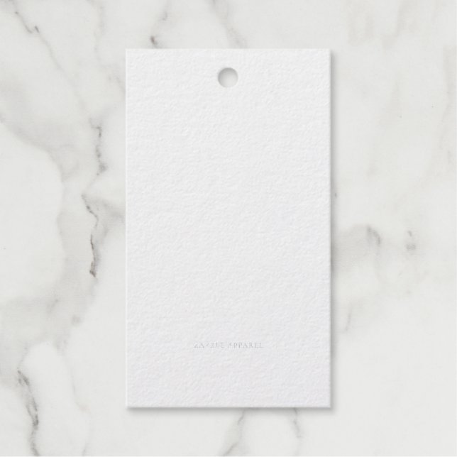 Zazzle Apparel Variety Draught tag (Front)