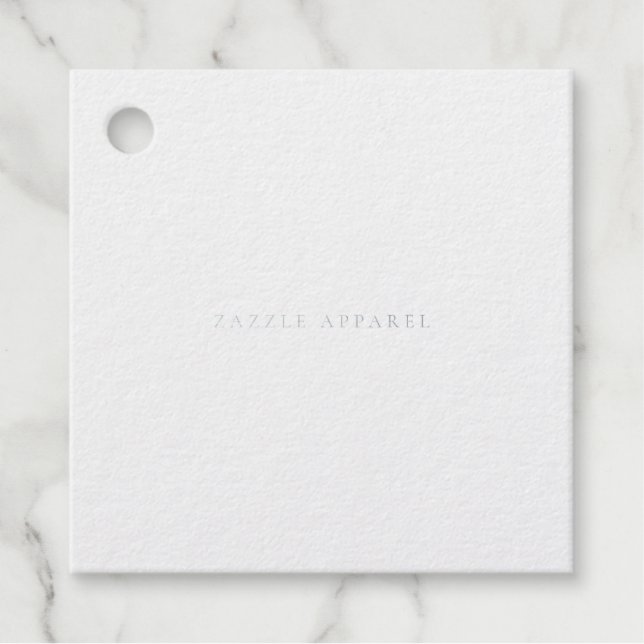 Zazzle Apparel Variety Draught tag (Front)