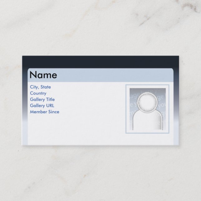 Zazzle - Business Card (Front)