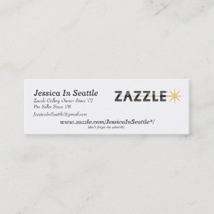 Zazzle Business Card