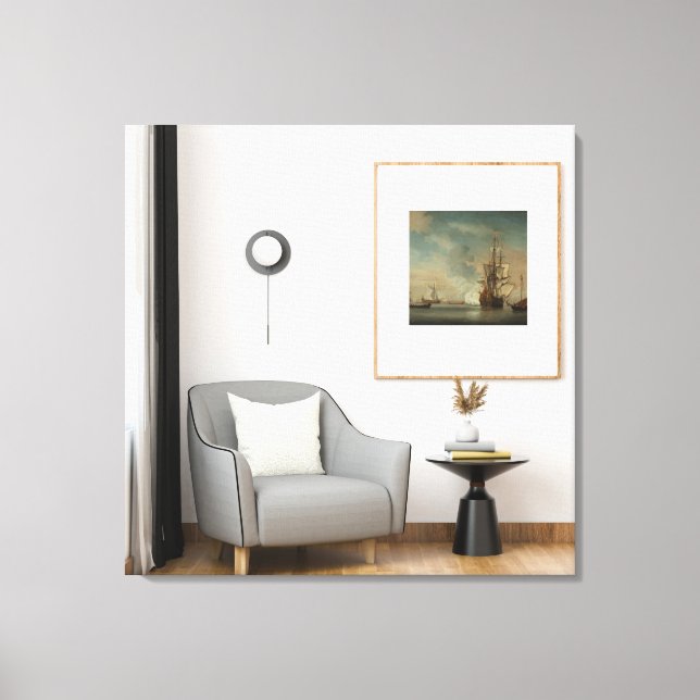 Zazzle canvas painting  (Front)