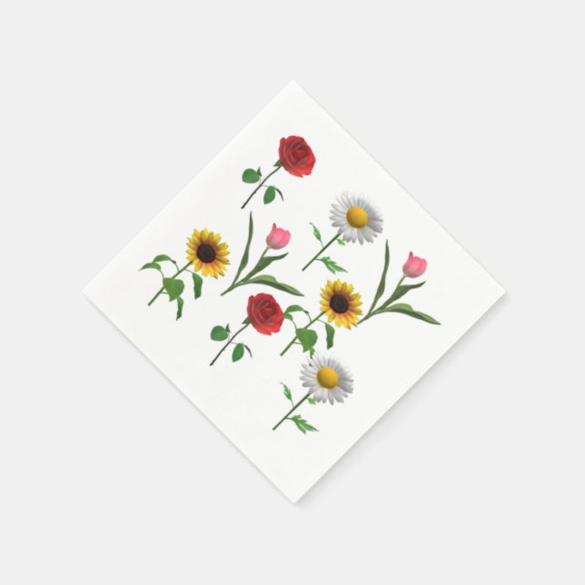 Zazzle Ceramic Tile 4.25" x 4.25 , Small Napkin (Corner)