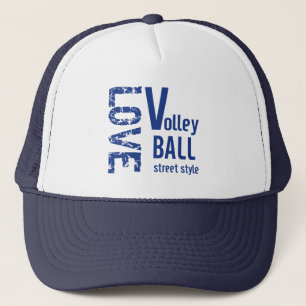 Zazzle Love Volleyball Street Style Hat