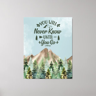 Zazzle never know canvas print