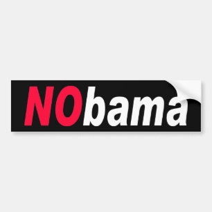 ZAZZLE NObama2 Bumper Sticker