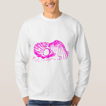 Zazzle Pearl Style Basic Long Sleeve Homme T-shirt
