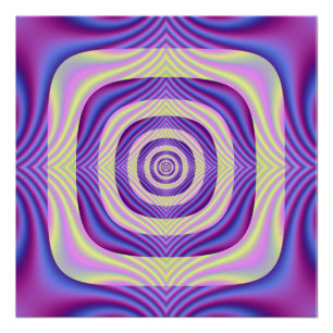 Zazzle Perfect Poster  Square the Circle