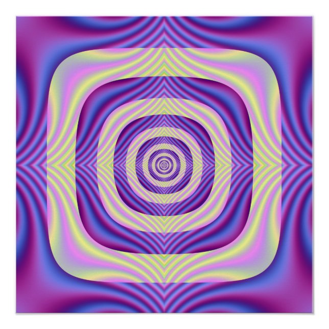 Zazzle Perfect Poster  Square the Circle (Front)