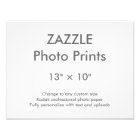 Zazzle Personnalisé 13" × 10" Impression photo 33 