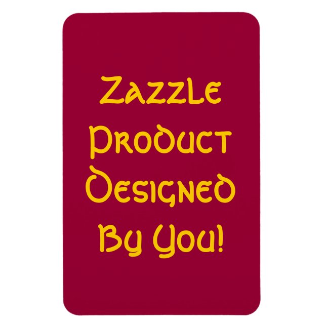 Zazzle Product Designed By You! Magnet (Vertical)