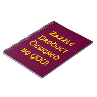 Zazzle Product Designed By You!   Notebook