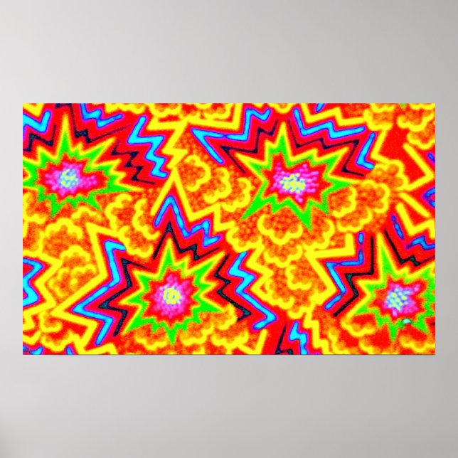 ZAZZLE STARS  Poster (Front)