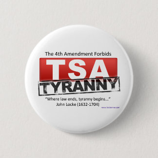 Zazzle TSA Tyranny Image 2 Inch Round Button