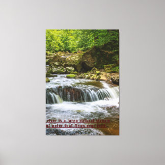 Zazzle water natural canvas paint  print