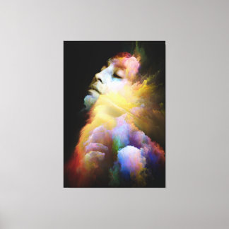Zazzle Woman canvas  Print