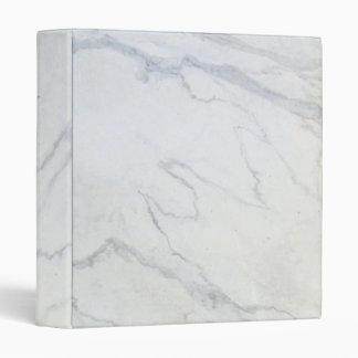 ZAZZLELIST Marble Marvellous White Binder