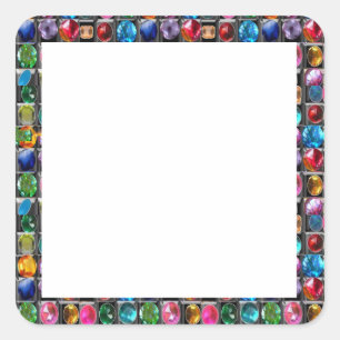 Zazzling Étiquette GEMS JEWELS PERLES Cadres front