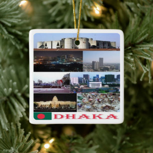 zBD004 DHAKA, Bangladesh, Asia, Ceramic Ornament