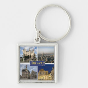 zBE008 ANTWERP Belgium, Keychain