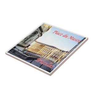 zBE017 BRUSSELS BRUXELLES Museum Square, Tile