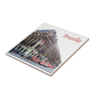 zBE019 BRUSSELS BRUXELLES Palais du Midi, Tile