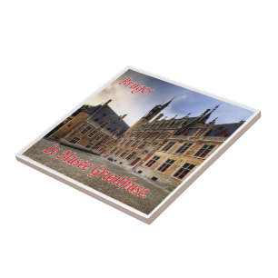 zBE042 BRUGES The Gruuthuse Museum, Tile