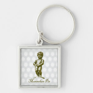zBE054 MANNEKEN PIS Brussels Bruxelles, Keychain