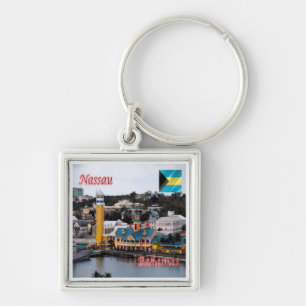 zBS009 NASSAU,Cruise Ship Terminal, Bahamas, Keychain