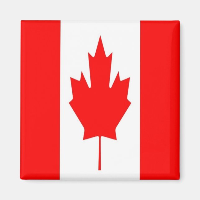 zCA001 CANADA, Flag, America, Fridge Magnet (Front)